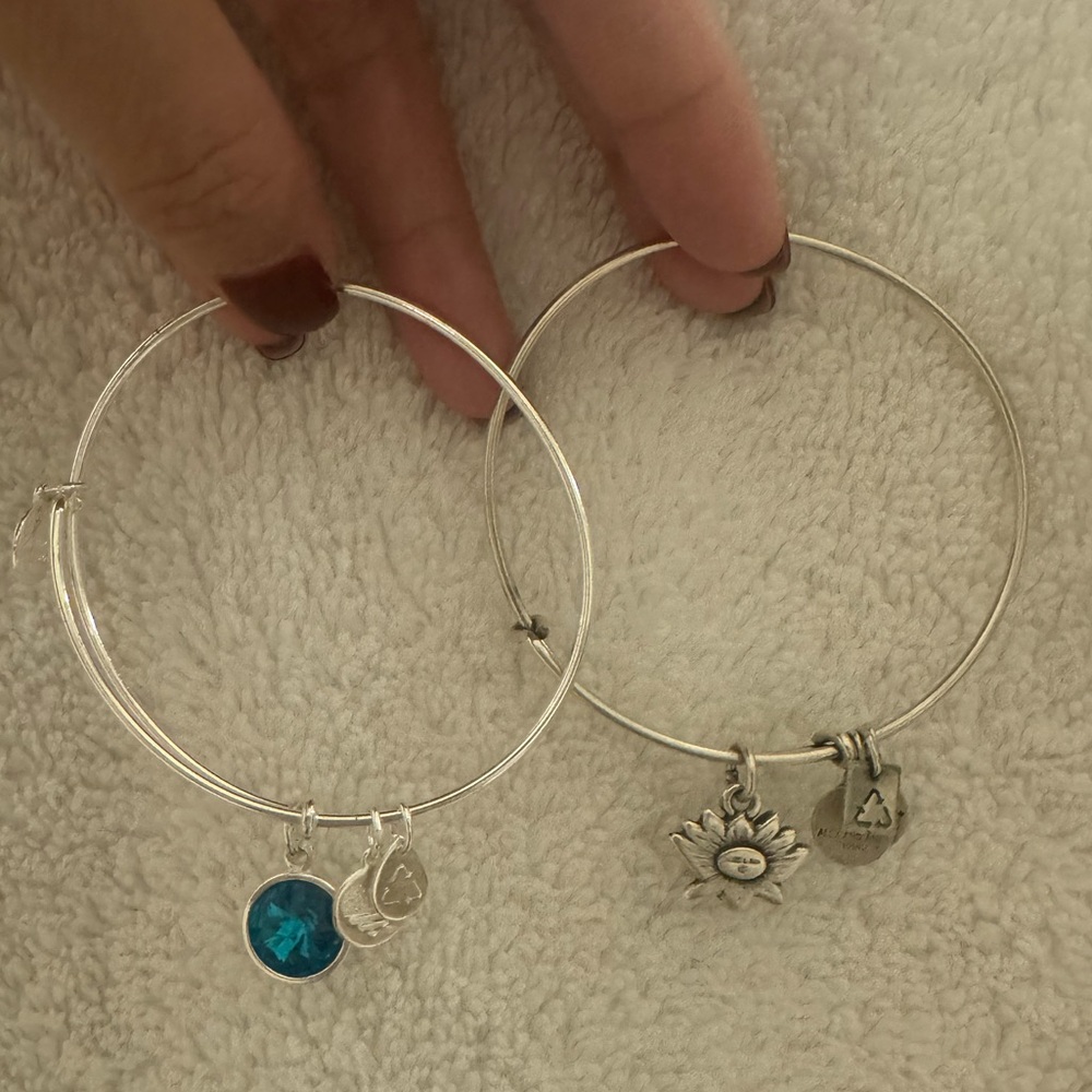 2 Alex and Ani bracelets